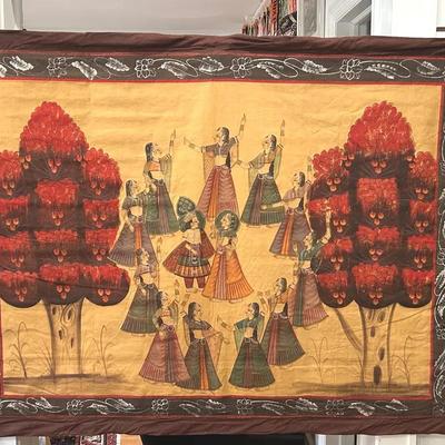 Hand Painted Tapestry