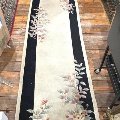 Art Deco Chinese Runner Rug 