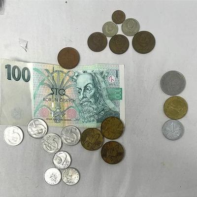 Coins From USSR, Hungarian & Czech 