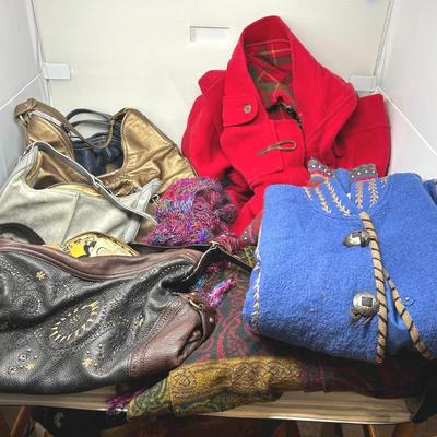 Assorted Women’s Coats & Handbags