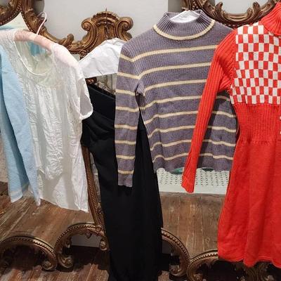 Women's Retro 70's/80's Dresses, Sweaters & Blouses