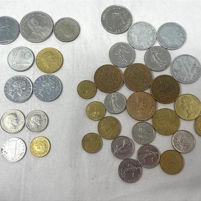 French, Italian And Greek Coins