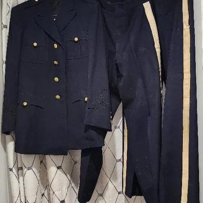 Men's Vintage Military Uniform