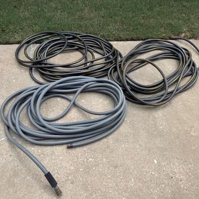 Three Water Hoses