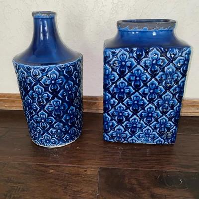 Beautiful Blue Pots