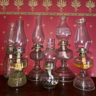 6 Oil Lamps