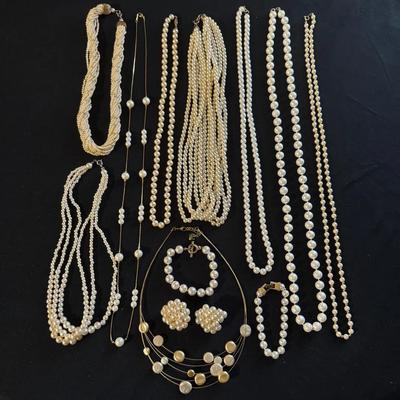 More Faux Pearls