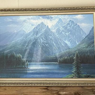 Signed Print By Peter Ellenshaw 57/350