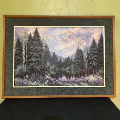 Original Painted Canvas Print - Signed by Sharon J. Achtyes