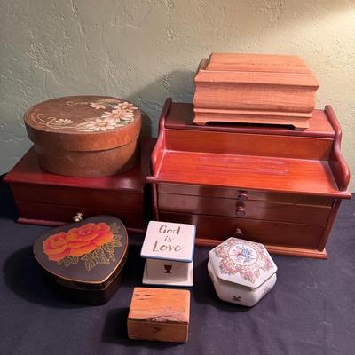 Jewelry and Trinket Boxes