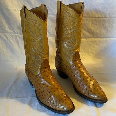 Ostrich Quill Boots
