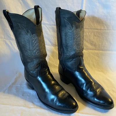 Black Leather Boots