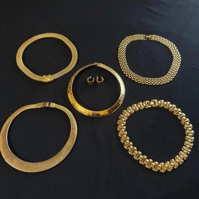 Golden Costume Collars