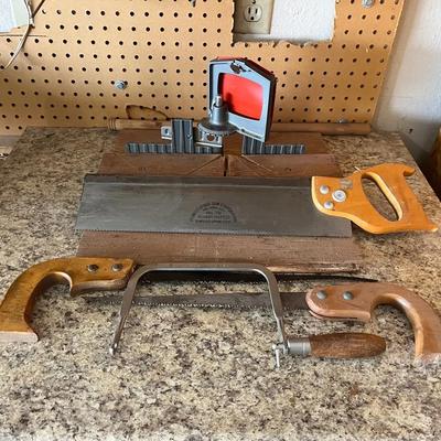 Saws And Miter Box