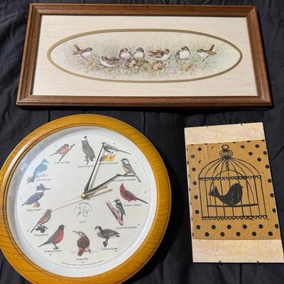 Songbirds On The Wall 