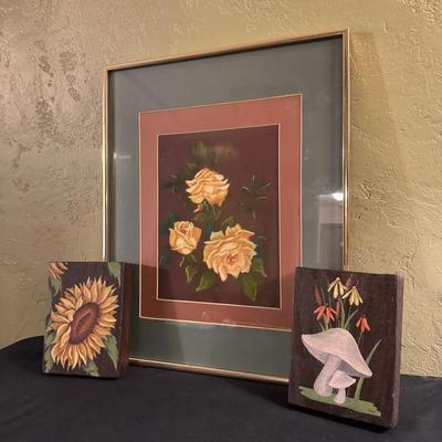 Floral Trio