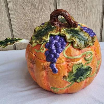 Pumpkin Soup Tureen