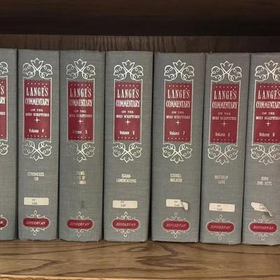 Langes Commentary Volumes 1-12