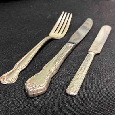 Solid silver