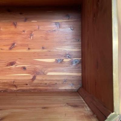 Lane “Treasure Chest” cedar hope chest, a very popular mid-20th century household piece