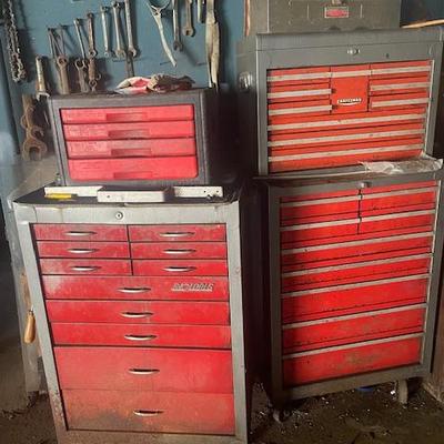 Tool Chests of every size, weight, make, and age! 