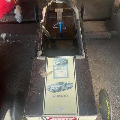 AUTHENTIC SOAP BOX DERBY RACERS
