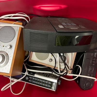 Bose and Clock Radios lot