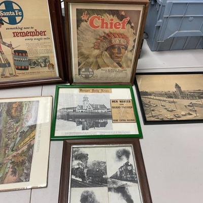 RR Railroad Ads pics