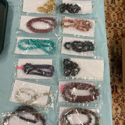 Sterling with Stone Necklaces