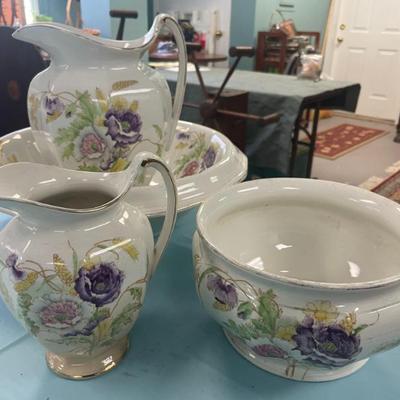 Alba China Basin Pitchers Chamberpot