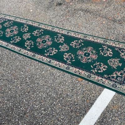 Green Runner Rug