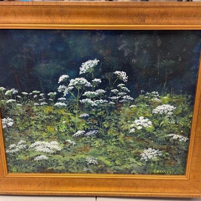 Queen Anne's Lace Painting