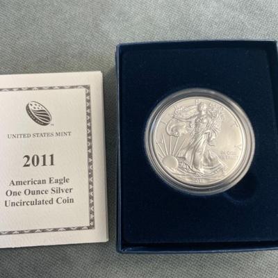 Silver Eagle uncirculated