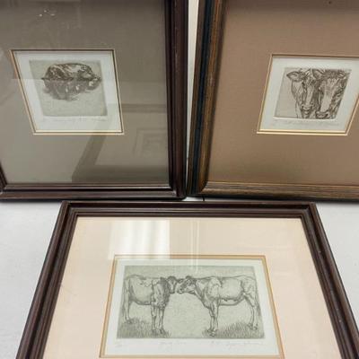 3 cow art