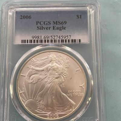 MS69 Silver Eagle