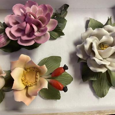 Italian Porcelain Flowers