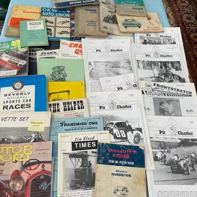 Car/Racing Ephemera - Big lot