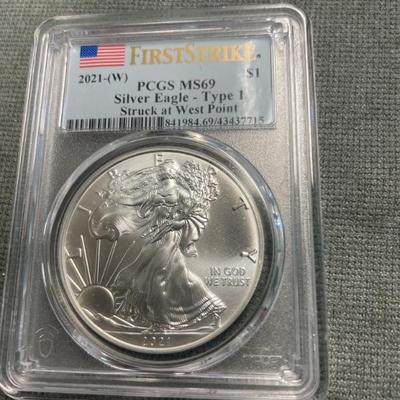 Silver PCGS MS69 Eagle