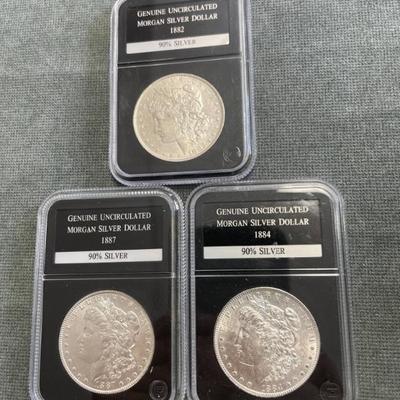 Silver Morgan Dollars