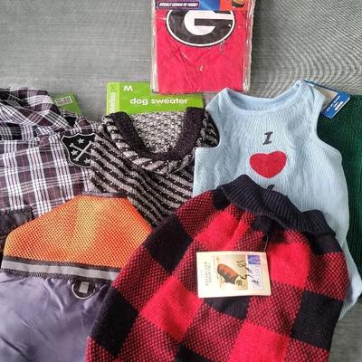 Size M Dog Sweaters And More - New With Tags 