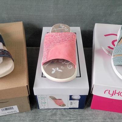 Women's New In Box Sandals Size 9 Including Spenco