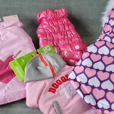 Pink Size Small Dog Coats - New With Tags 