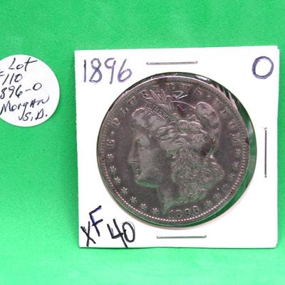 Sale Photo Thumbnail #254: 1896-O Morgan Dollar 