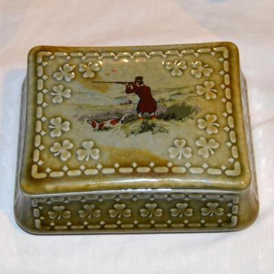 Irish Shamrock Trinket box 