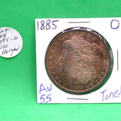 Sale Photo Thumbnail #250: 1885-O Morgan Dollar 