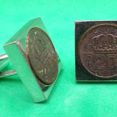 Coin Cuff Links 