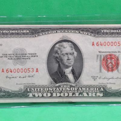 Sale Photo Thumbnail #414: $2 Red Seal 