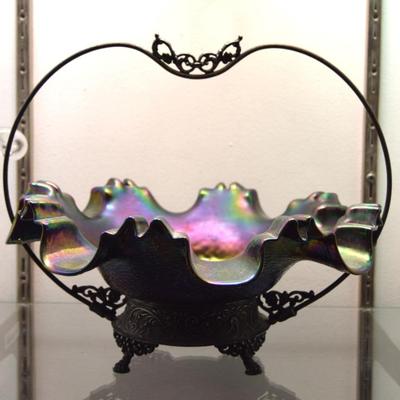 Carnival Glass Bowl 