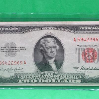 Sale Photo Thumbnail #412: $2 Red Seal 