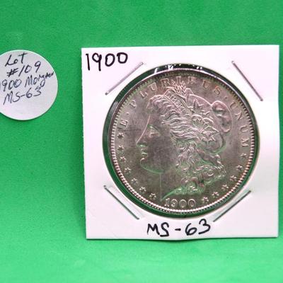 Sale Photo Thumbnail #252: 1900 Morgan Dollar 